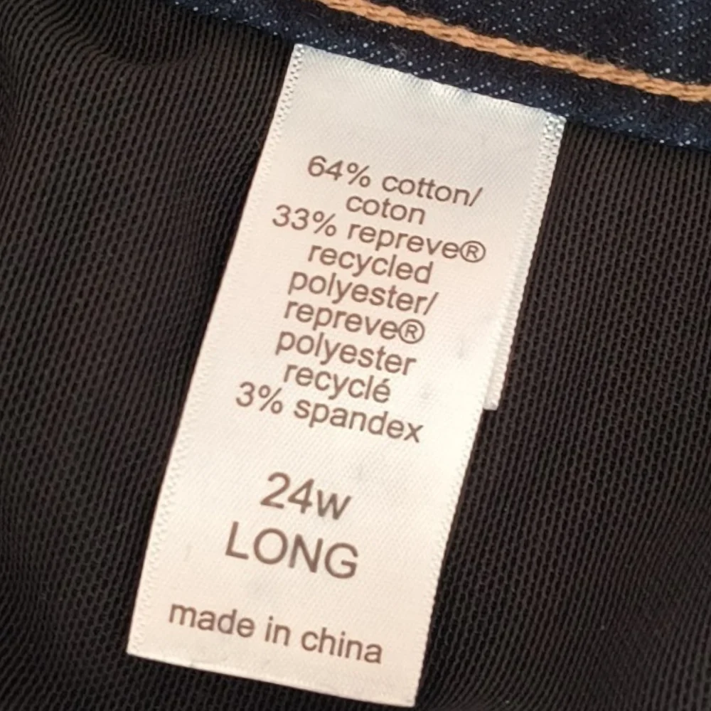 Maurices Everflex High-Rise Skinny Jeans Size 24W Long